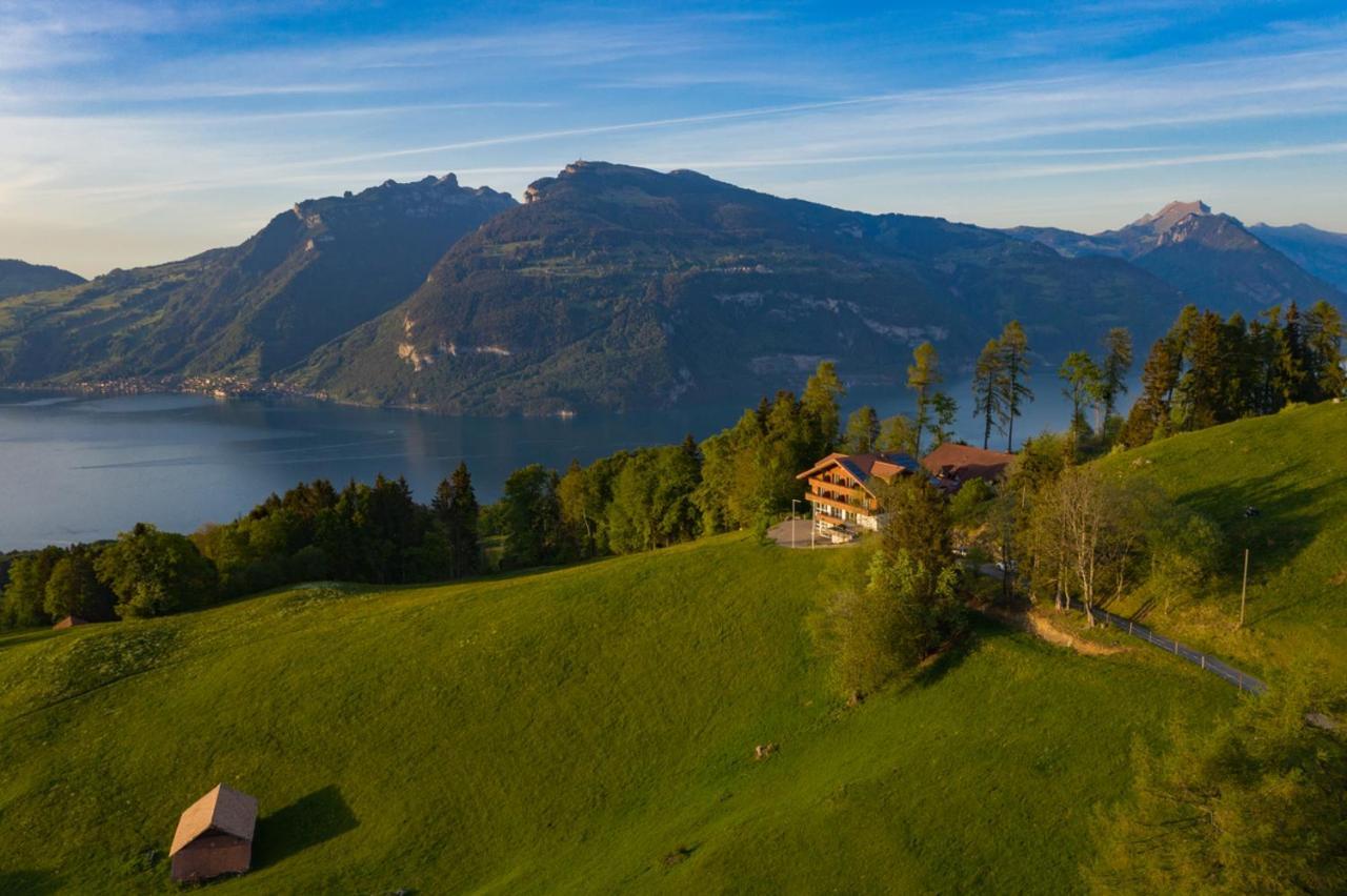 Auszeit-Hotel Z Aeschiried Aeschi Bei Spiez Eksteriør bilde