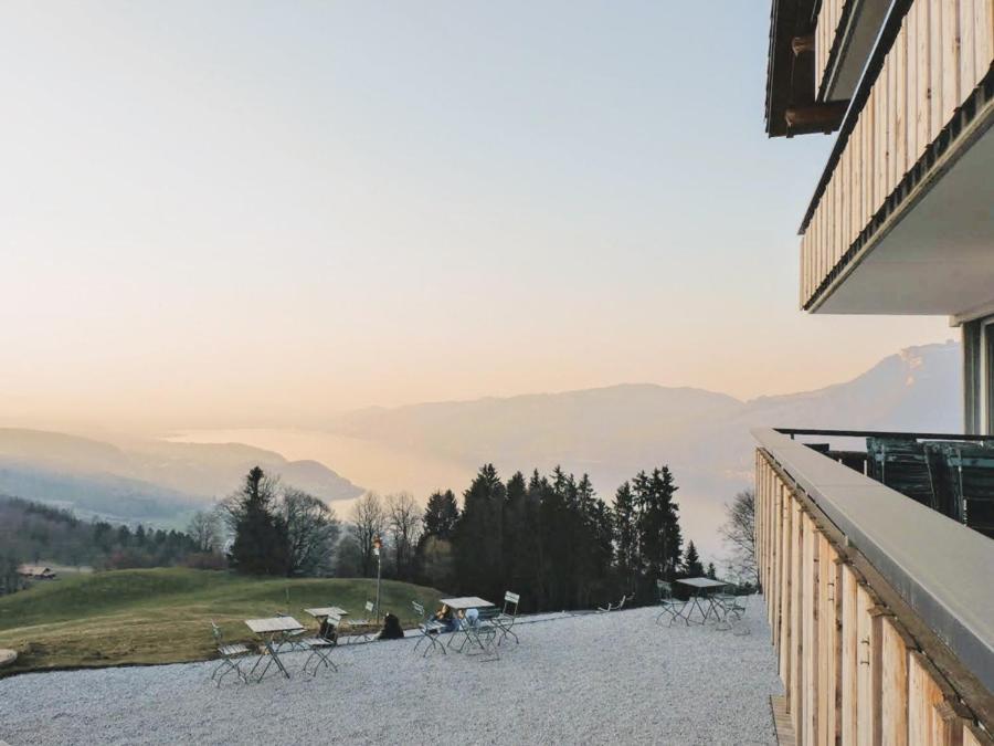 Auszeit-Hotel Z Aeschiried Aeschi Bei Spiez Eksteriør bilde