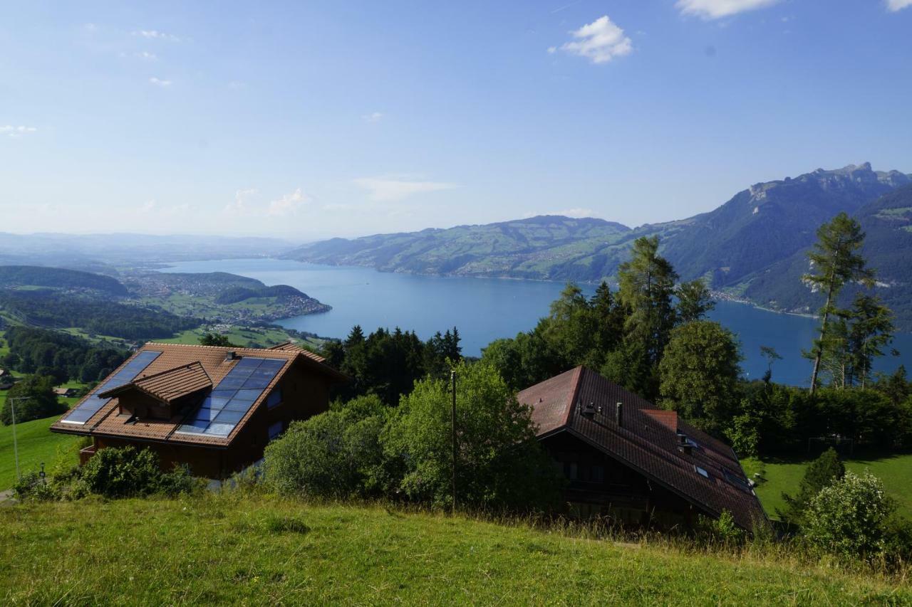 Auszeit-Hotel Z Aeschiried Aeschi Bei Spiez Eksteriør bilde