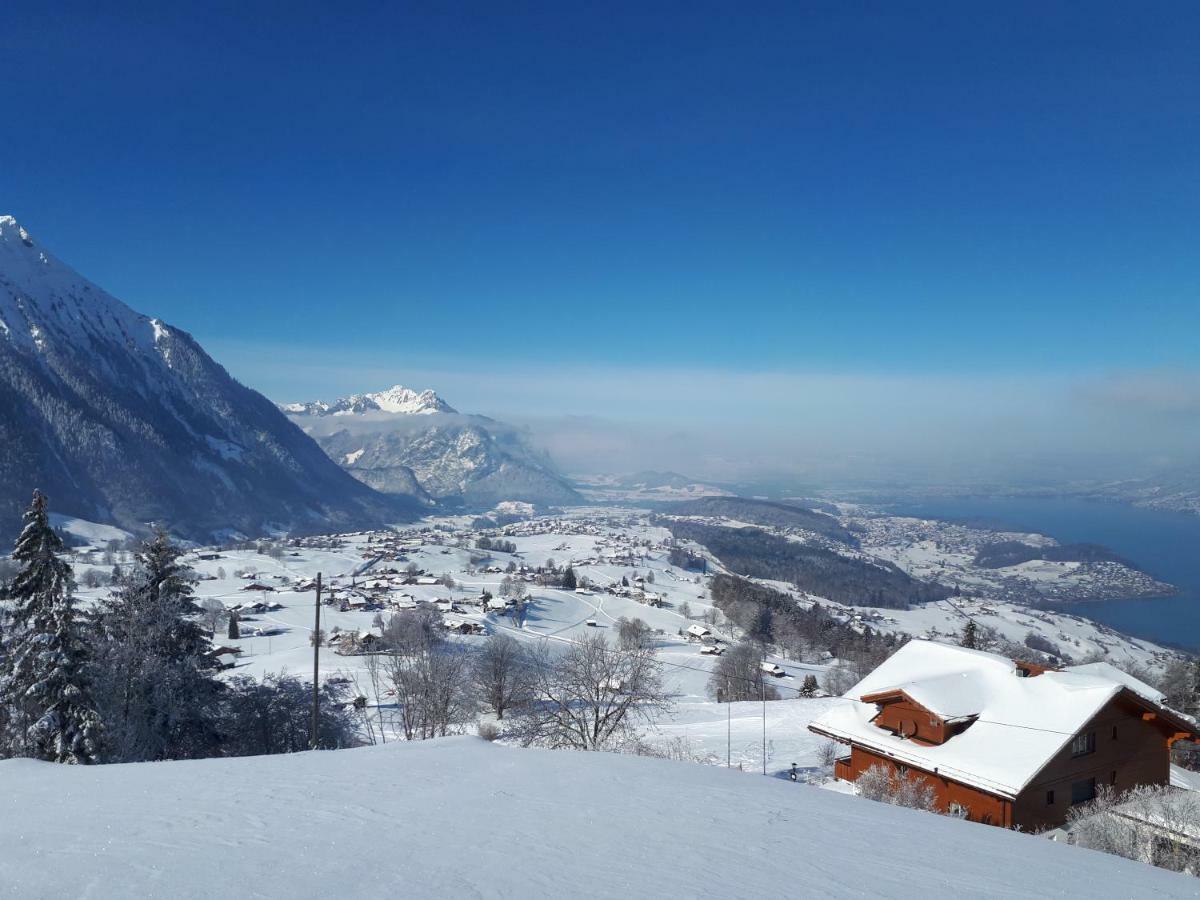 Auszeit-Hotel Z Aeschiried Aeschi Bei Spiez Eksteriør bilde